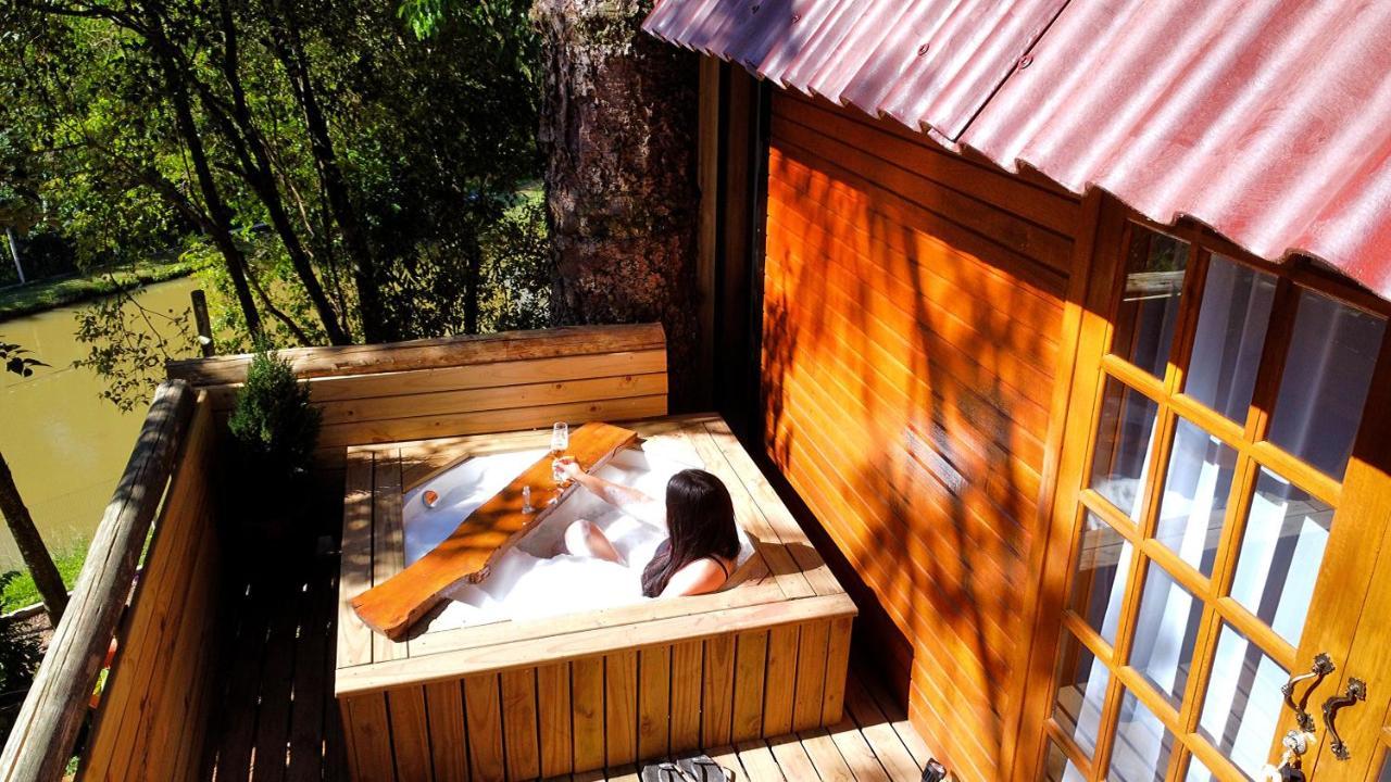 Casa Na Arvore Com Hidro, Piscina, Trilha, Cavalo Bento Gonçalves Exterior foto